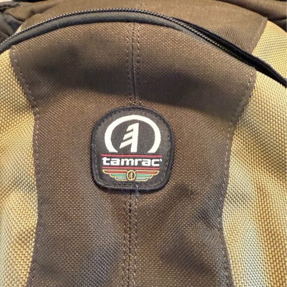 Tamrac Velocity 5767 Brown/Dark Brown Camera Bag Sling Backpack with‎ Inserts - Picture 8 of 10